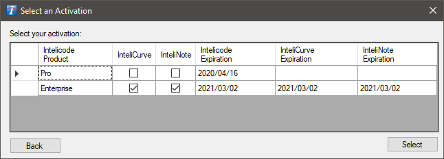 LicenseSelect