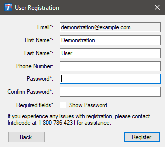 Registration